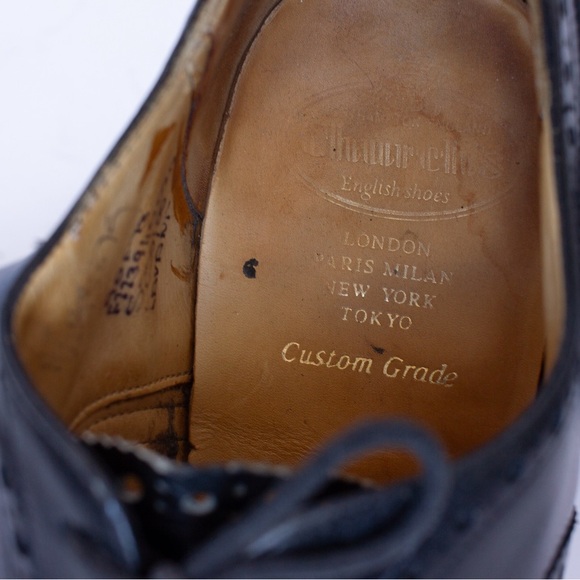 Church’s Custom Grade Leather Wingtip Shoe’s‎ Men’s 9(F) Made In England main image 10